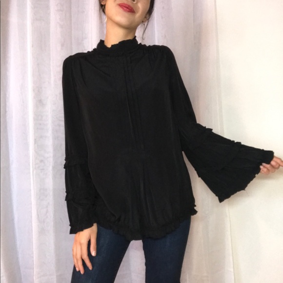 Max Studio Tops - Max Studio Bell Sleeve Blouse